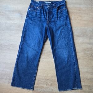 Levi's Women's Ribcage Straight Ankle Jeans Sz 29